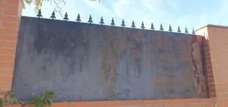 Valla metalica para cerramiento