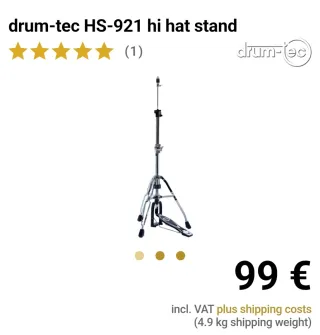 Soporte Hi-hat Batería