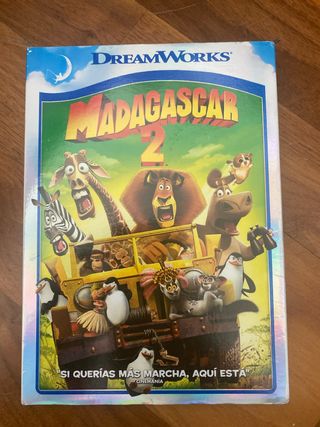Madagascar 2 VHS Película Infantil Español