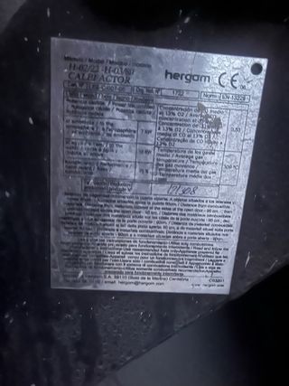 Estufa Hergom empotrable