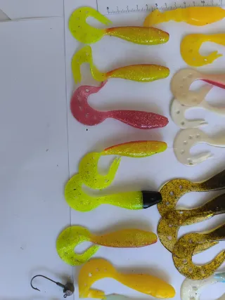 Vinilos Señuelos Depredadores Spinning Casting