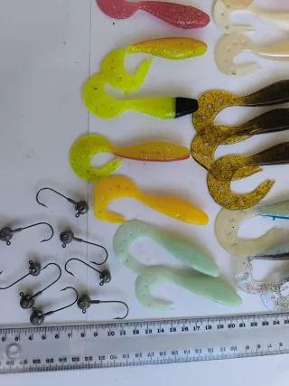 Vinilos Señuelos Depredadores Spinning Casting