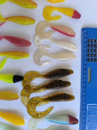 Vinilos Señuelos Depredadores Spinning Casting