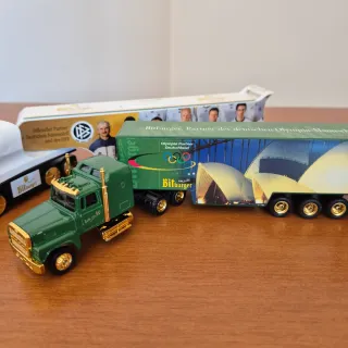 Modellini camion birra Bitburger