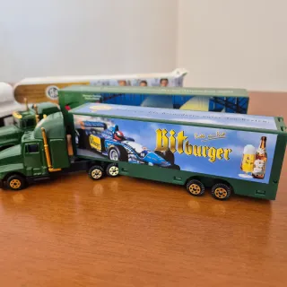 Modellini camion birra Bitburger
