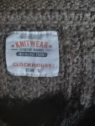 Jersey largo de rayas invierno