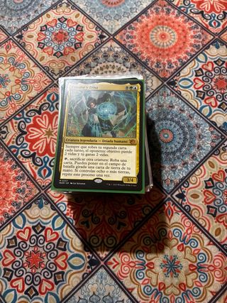 Zimone y Dina Commander MTG Commander con fundas