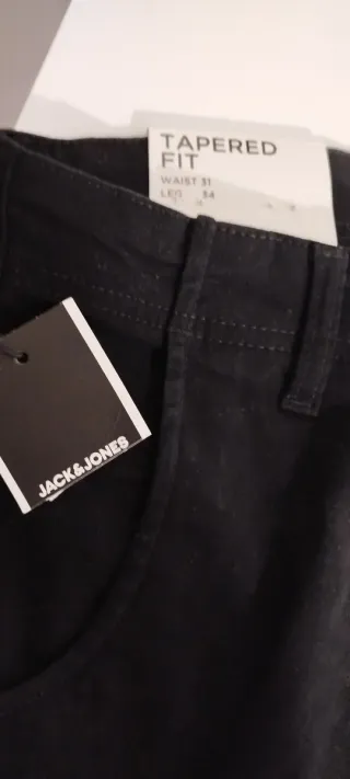 Pantalón cargo Jack&Jones negro Talla M