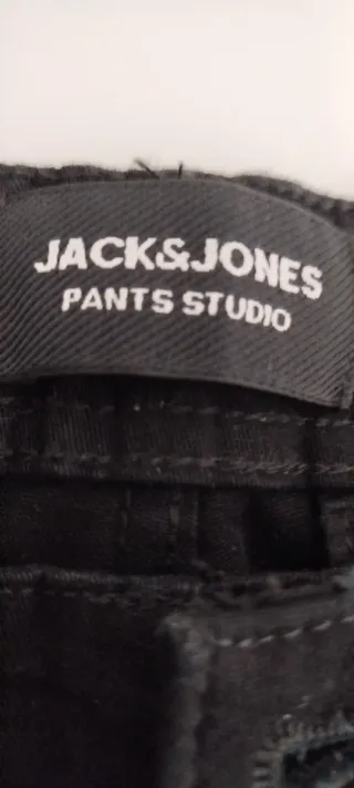 Pantalón cargo Jack&Jones negro Talla M