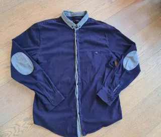 Camisa Adolfo Domínguez Azul Talla L