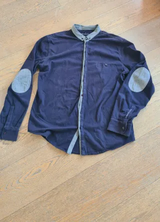 Camisa Adolfo Domínguez Azul Talla L