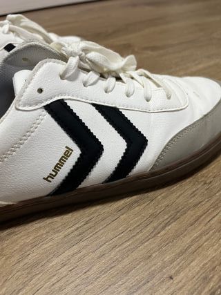 Zapatillas Hummel Talla 43 Blancas y Negras
