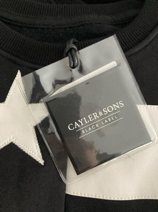 Sudadera Cayler & Sons barras y estrellas talla S