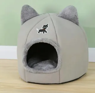 Cama para Gatos Rosa con Orejas