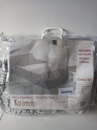 Saco Nórdico Cama 90 Karamelo Estrella