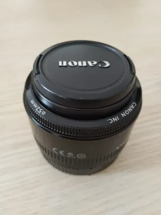 Objetivo Canon EF 50mm f/1.8 II