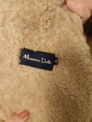 Abrigo Piel Girada Hombre Marrón