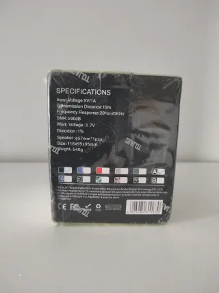 Altavoz Inalámbrico Zealot S53 Negro