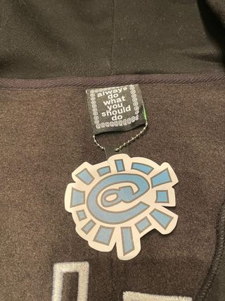 Sudadera Always Do What You Should Do negra XL