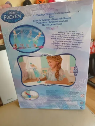 Muñeca Elsa Patinadora Frozen REGALO ANA SIN CAJA
