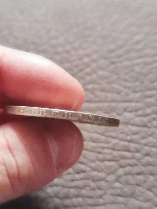 Moneda 5 Pesetas Plata 1870