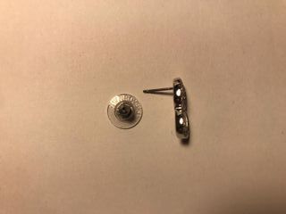 Conjunto Swarovski en Negro y Plateado