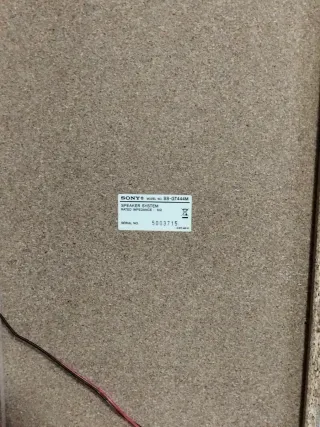 Impianto stereo hifi Sony Genezi.