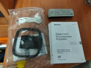 Impianto stereo hifi Sony Genezi.