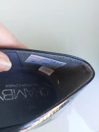 Zapatos de vestir charol Chamby negros