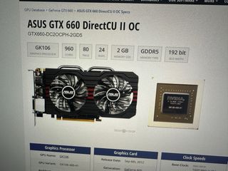 ASUS GTX 660 2GB Tarjeta Gráfica#677567