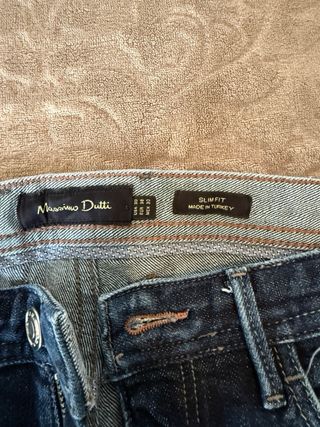 Vaqueros Massimo Dutti Slim Fit Talla 38