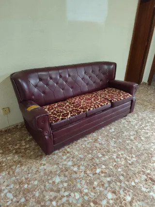 Sofá cama antiguo para restaurar