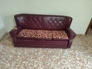 Sofá cama antiguo para restaurar