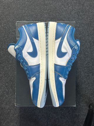 Nike Jordan 1 Low 47 Blu/Bianco