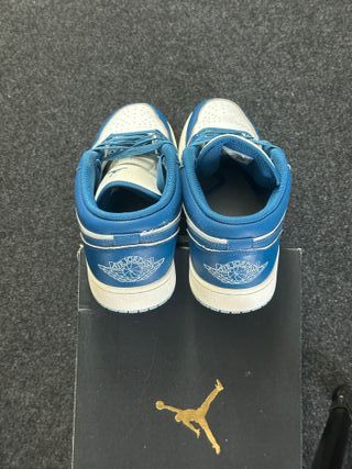 Nike Jordan 1 Low 47 Blu/Bianco