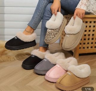 Botines de pelo leopardo