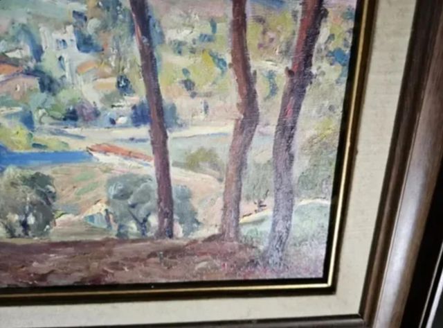 MANUEL ROIG VERICAT QUADRE OLI PAISATGE MUNTANYA