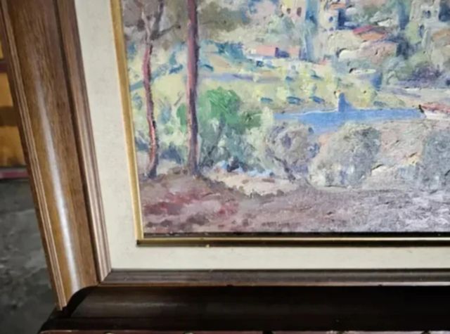 MANUEL ROIG VERICAT QUADRE OLI PAISATGE MUNTANYA