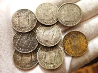 Lote Monedas Plata para inversión. 38,92 gramos