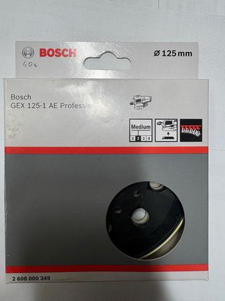 Recambio Lijadora Bosch GEX 125-1 AE Profesional