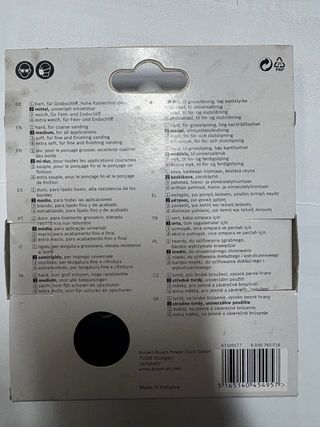 Recambio Lijadora Bosch GEX 125-1 AE Profesional