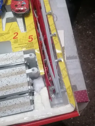 Scalextric 1000 Lagos Circuito Coches Nieve