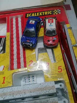 Scalextric 1000 Lagos Circuito Coches Nieve