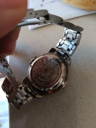 Reloj Calipso Vintage Ancla Azul