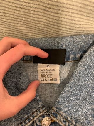 Chaqueta Vaquera Azul