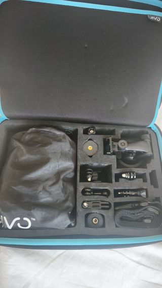 GoPro HERO 12 Black+2 baterías+SD 256GB+accesorios