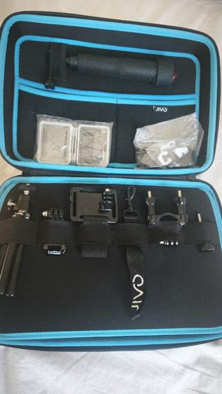 GoPro HERO 12 Black+2 baterías+SD 256GB+accesorios