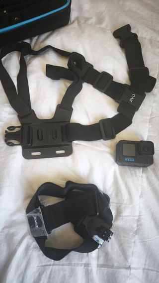 GoPro HERO 12 Black+2 baterías+SD 256GB+accesorios