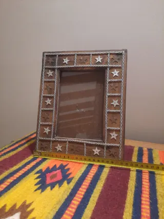 Marco de fotos de madera