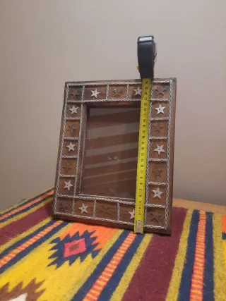 Marco de fotos de madera